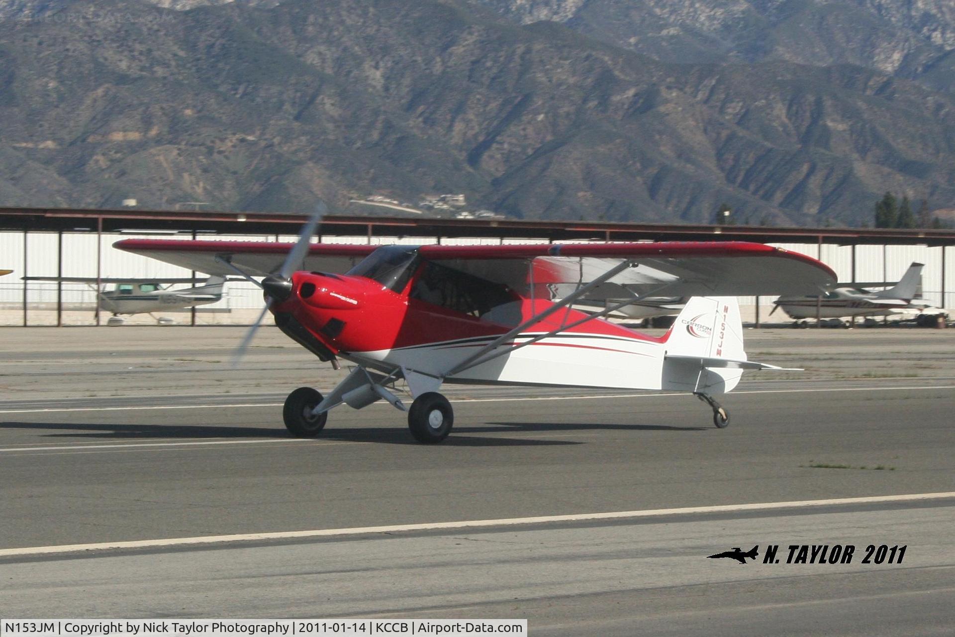 N153JM, Cub Crafters CC11-160 Carbon Cub SS C/N CC11-00153, Landing roll at Cable