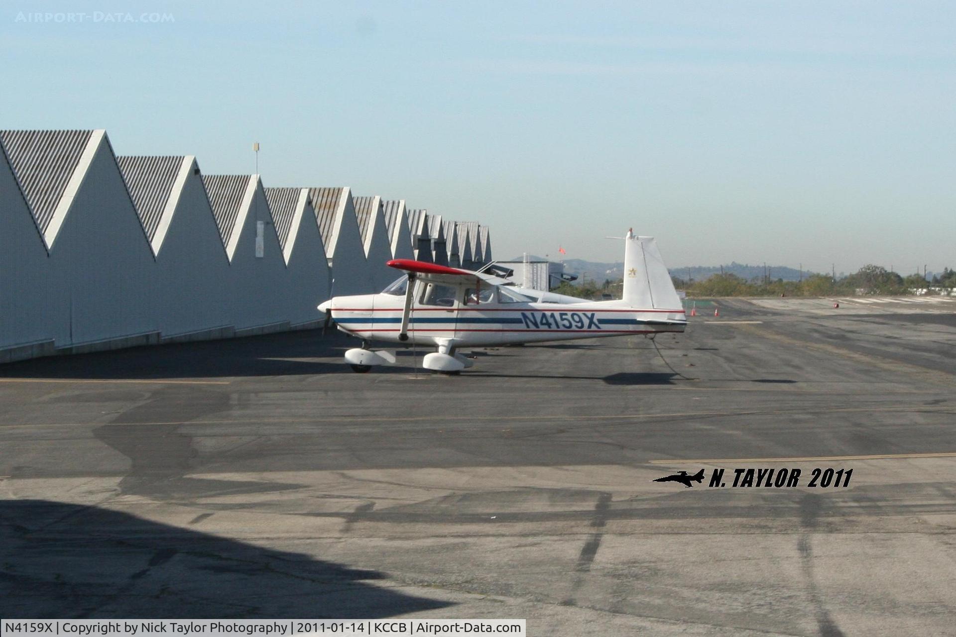 N4159X, 1969 Aero Commander 100 C/N 341, Parked at Cable