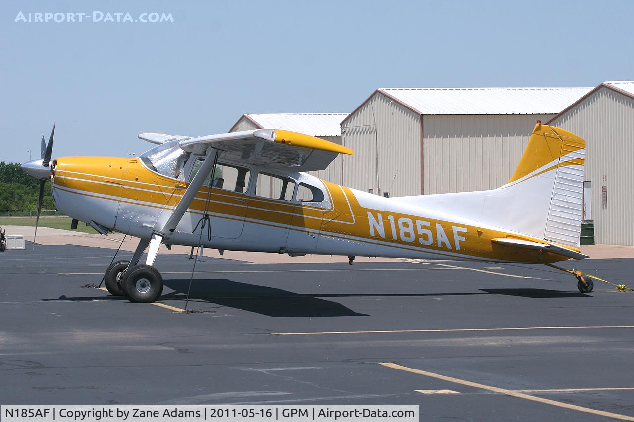 N185AF, 1973 Cessna A185F Skywagon 185 C/N 18502236, At Grand Prairie Municipal Airport.
