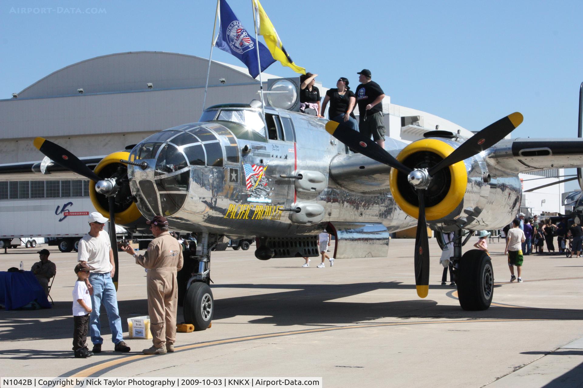 N1042B, 1944 North American B-25N Mitchell C/N 108-35148, Pacific Prowler at MCAS Miramar
