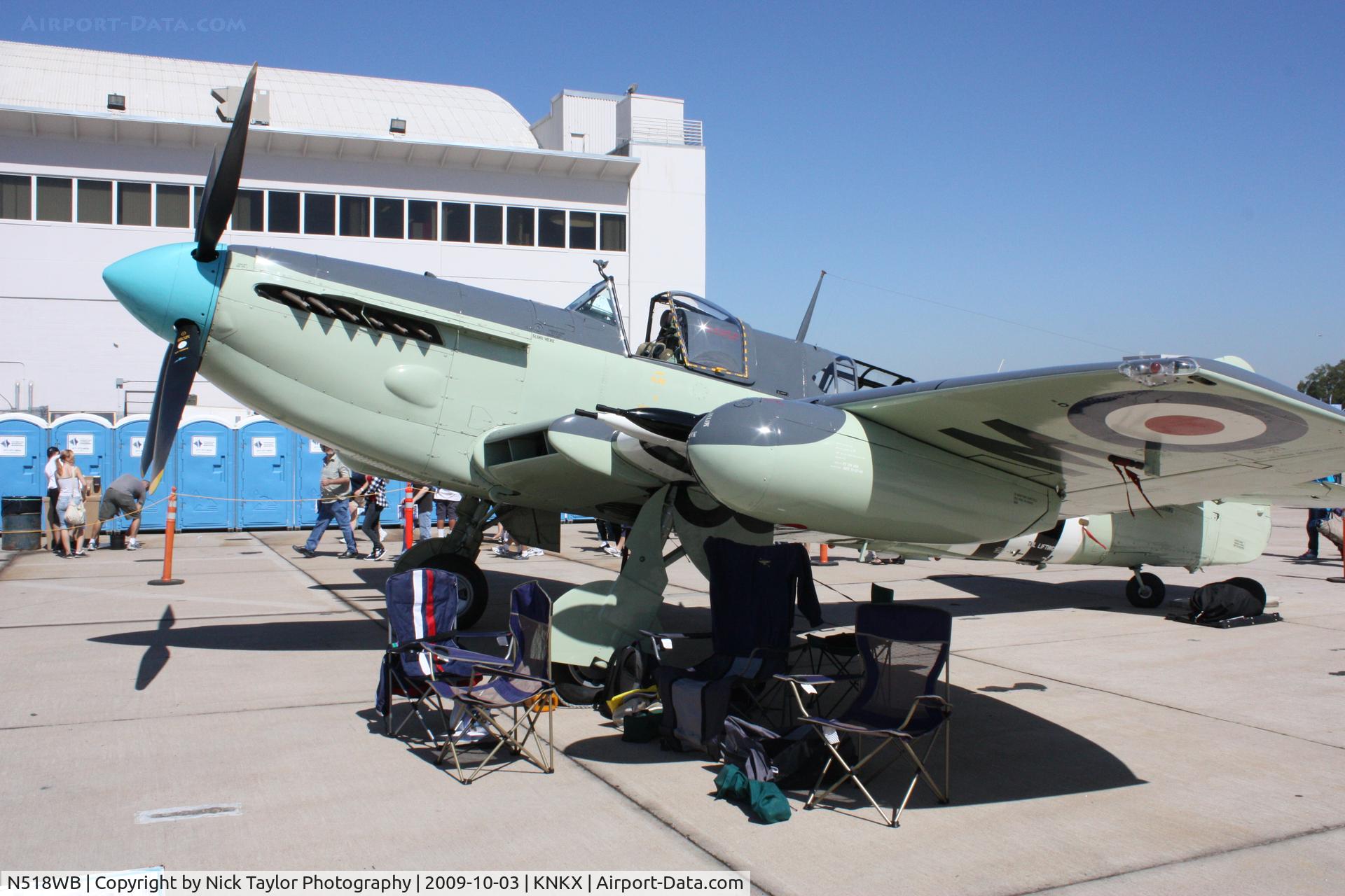 N518WB, 1950 Fairey Firefly AS.6 C/N F.8646, On display at MCAS Miramar