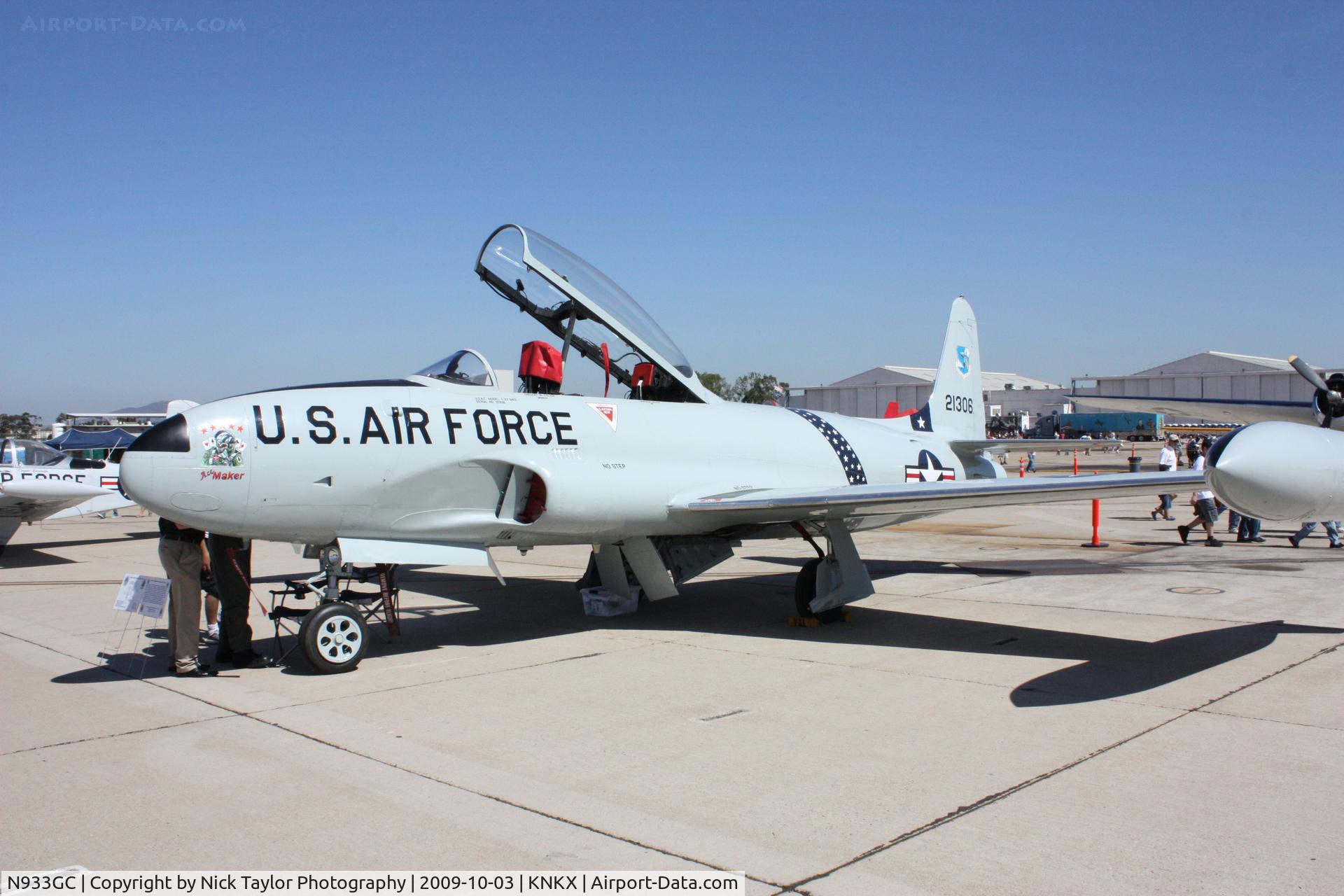 N933GC, 1954 Canadair T-33AN Silver Star 3 C/N T33-306, The Ace Maker