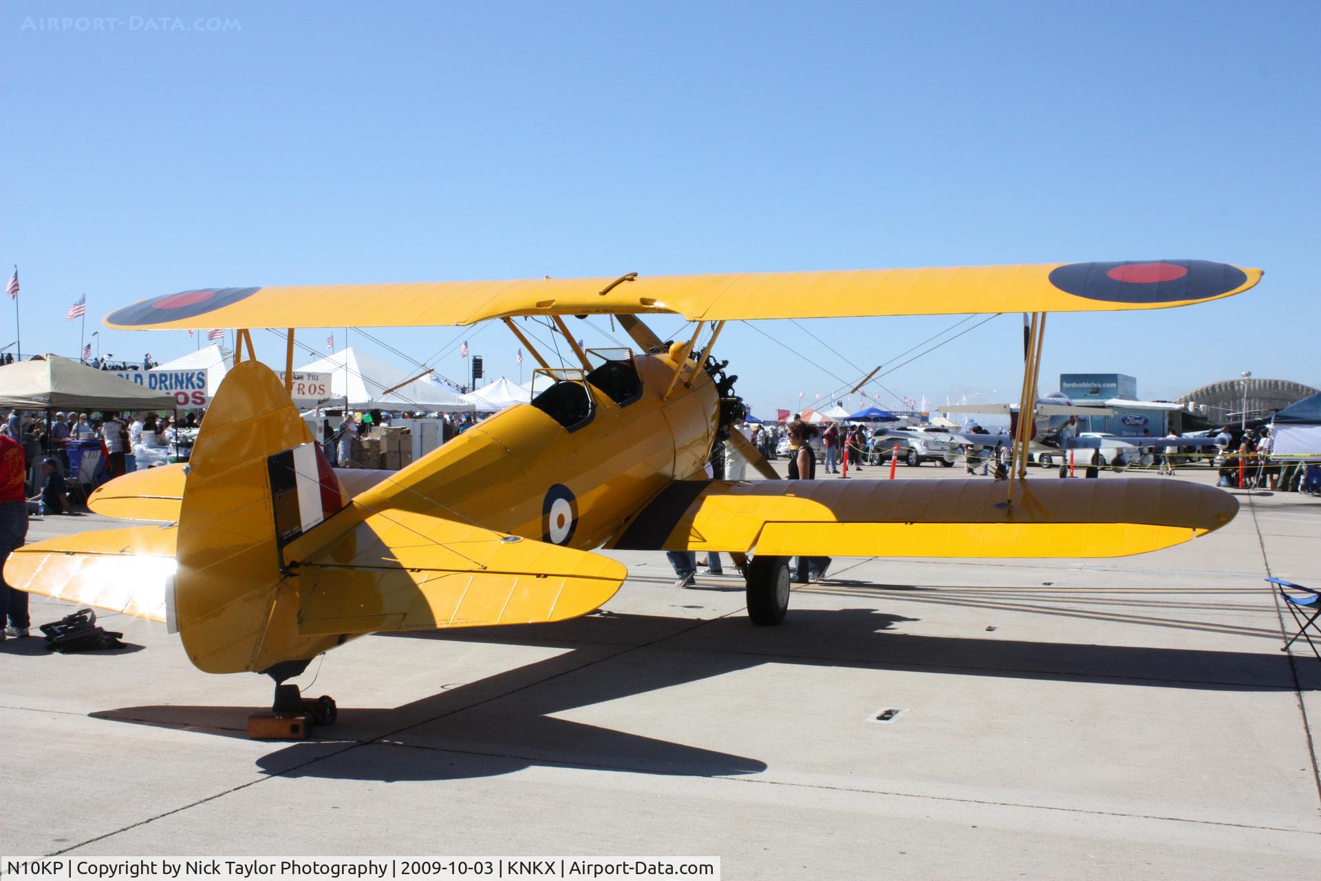 N10KP, 1942 Boeing A75N1 (PT17) C/N 755247, MCAS Miramar