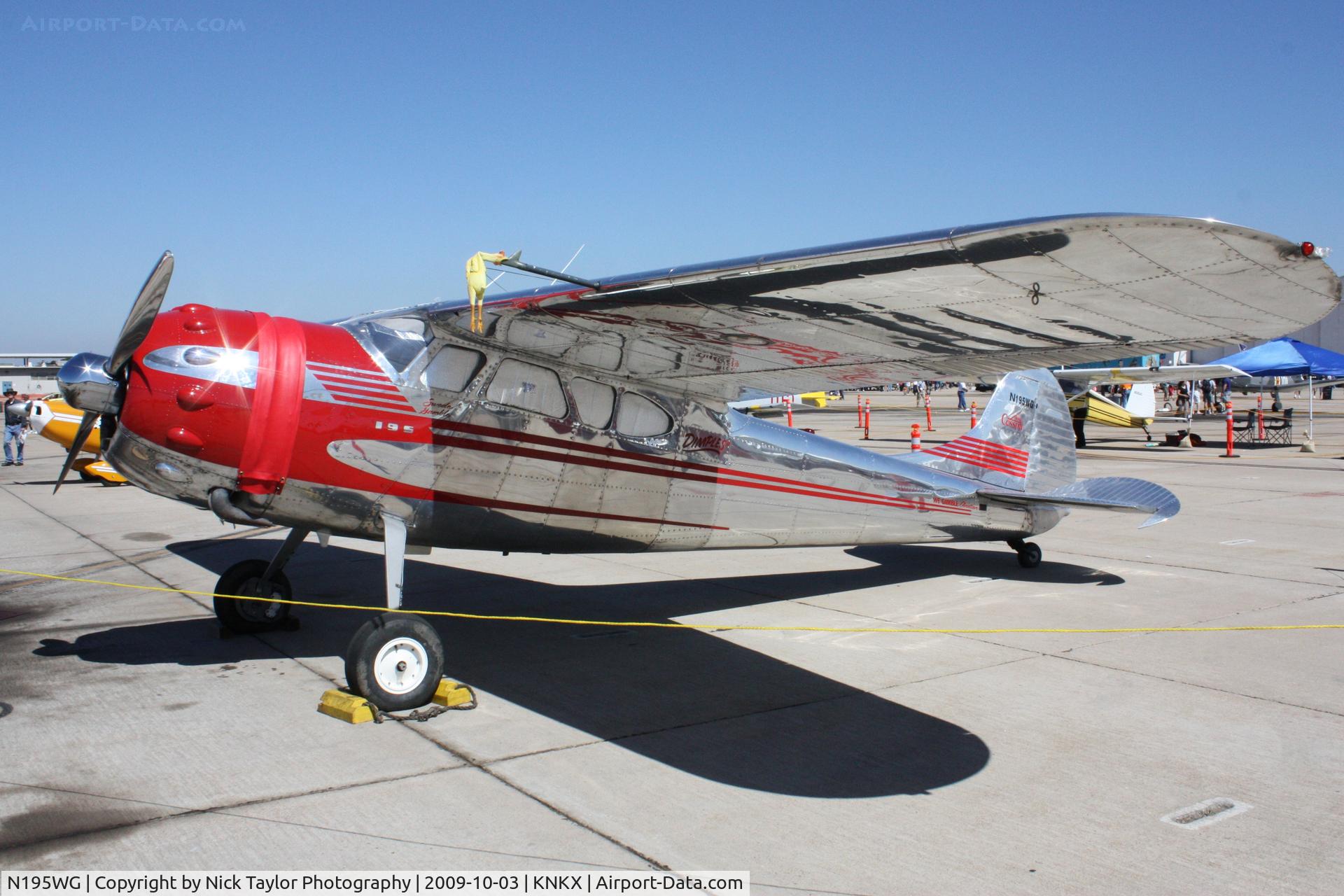N195WG, 1952 Cessna 195A C/N 7926, 