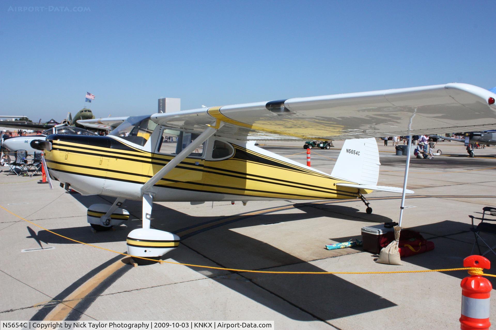 N5654C, 1950 Cessna 140A C/N 15610, Smart looking 140