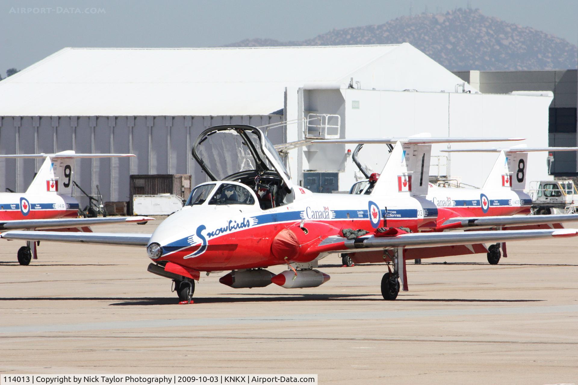 114013, 1962 Canadair CT-114 Tutor C/N 1013, Snowbird #1