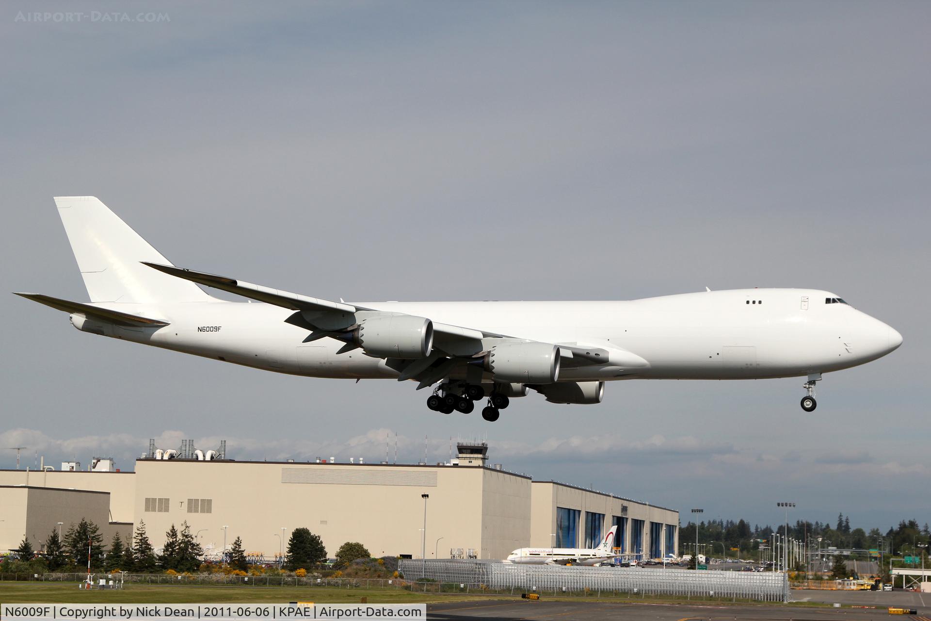 N6009F, 2011 Boeing 747-8KZF (SCD) C/N 36138, KPAE/PAE