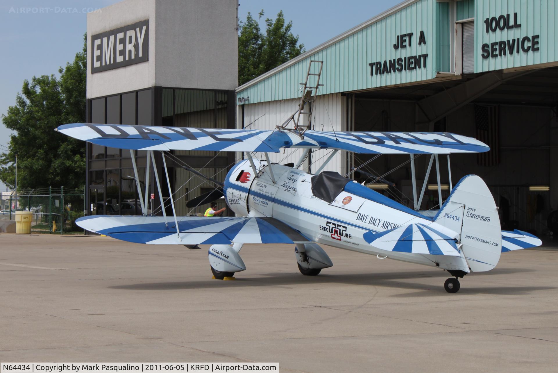 N64434, 1943 Boeing B75N1 C/N 75-7979, Stearman