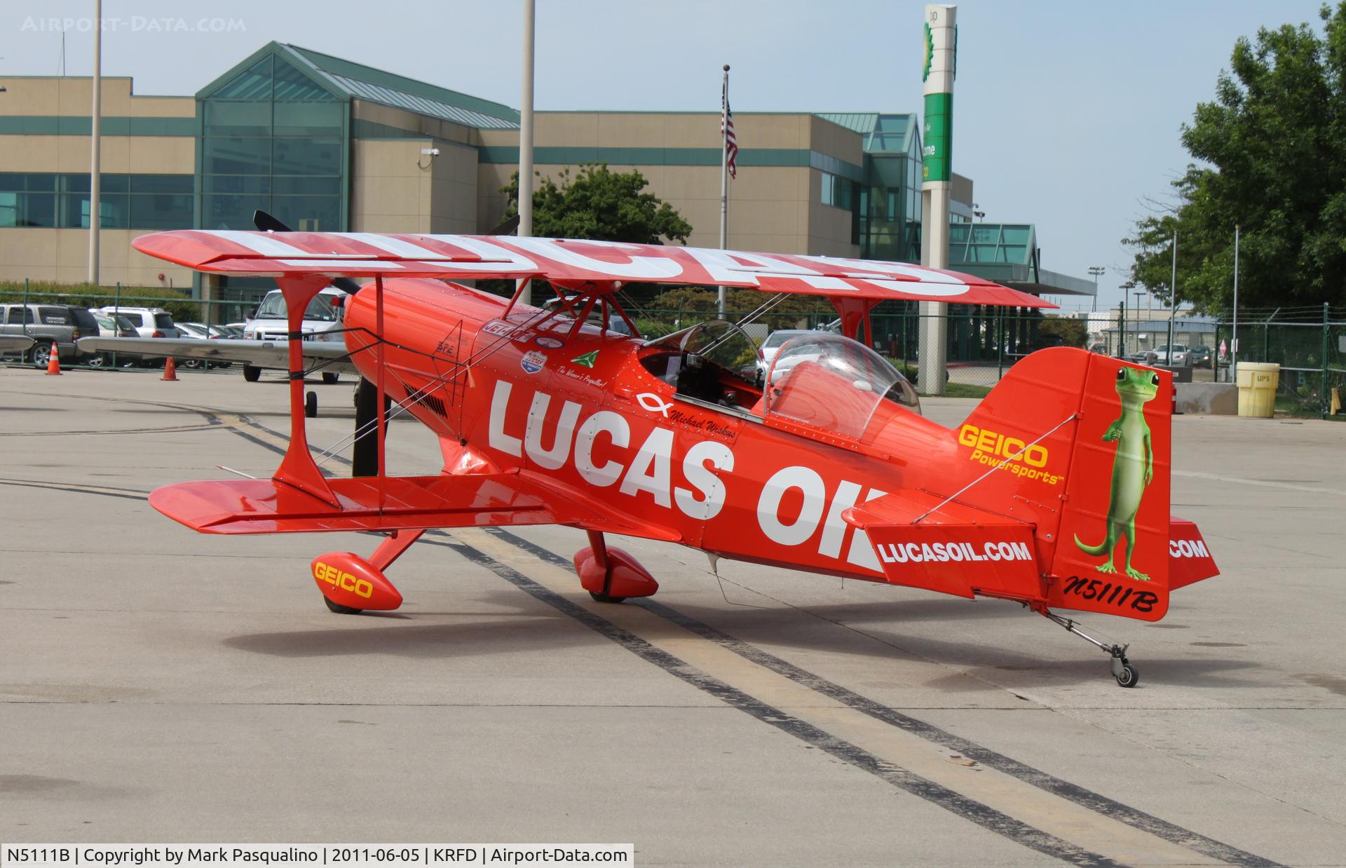 N5111B, 1998 Pitts S-1-11B Super Stinker C/N 4003, Aviat S-1-11B