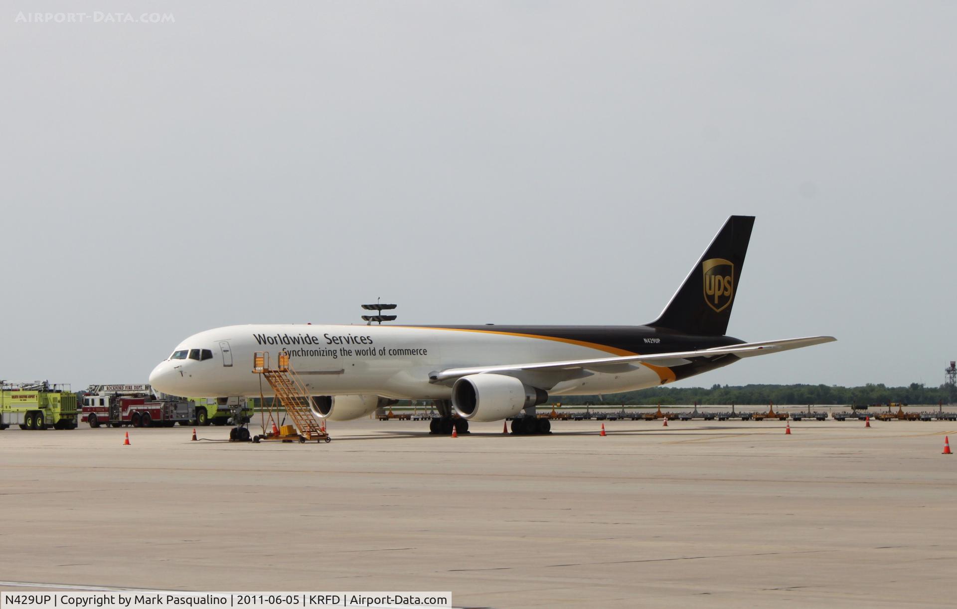 N429UP, 1992 Boeing 757-24APF C/N 25460, Boeing 757-200F
