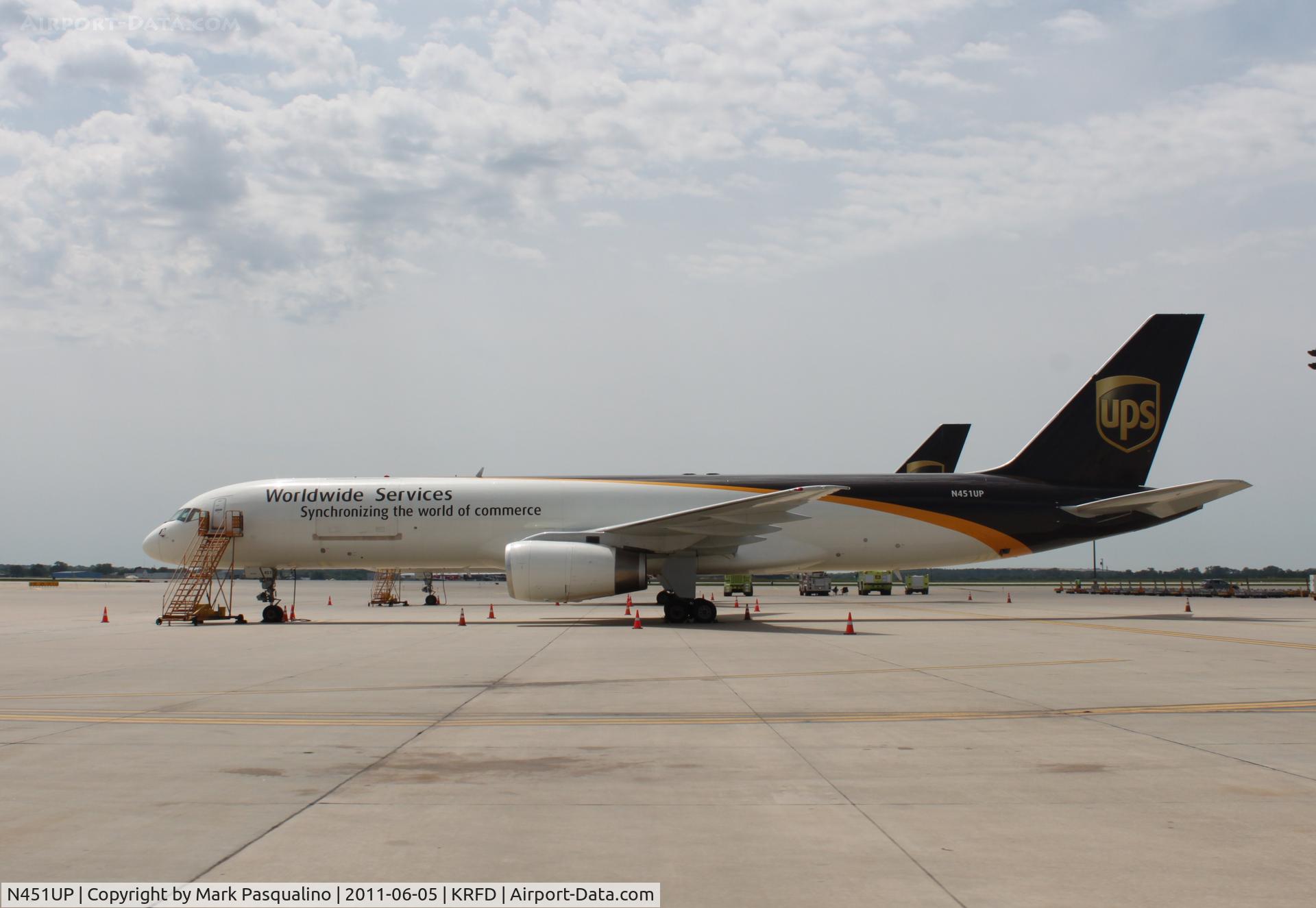 N451UP, 1995 Boeing 757-24APF C/N 27739, Boeing 757-200F