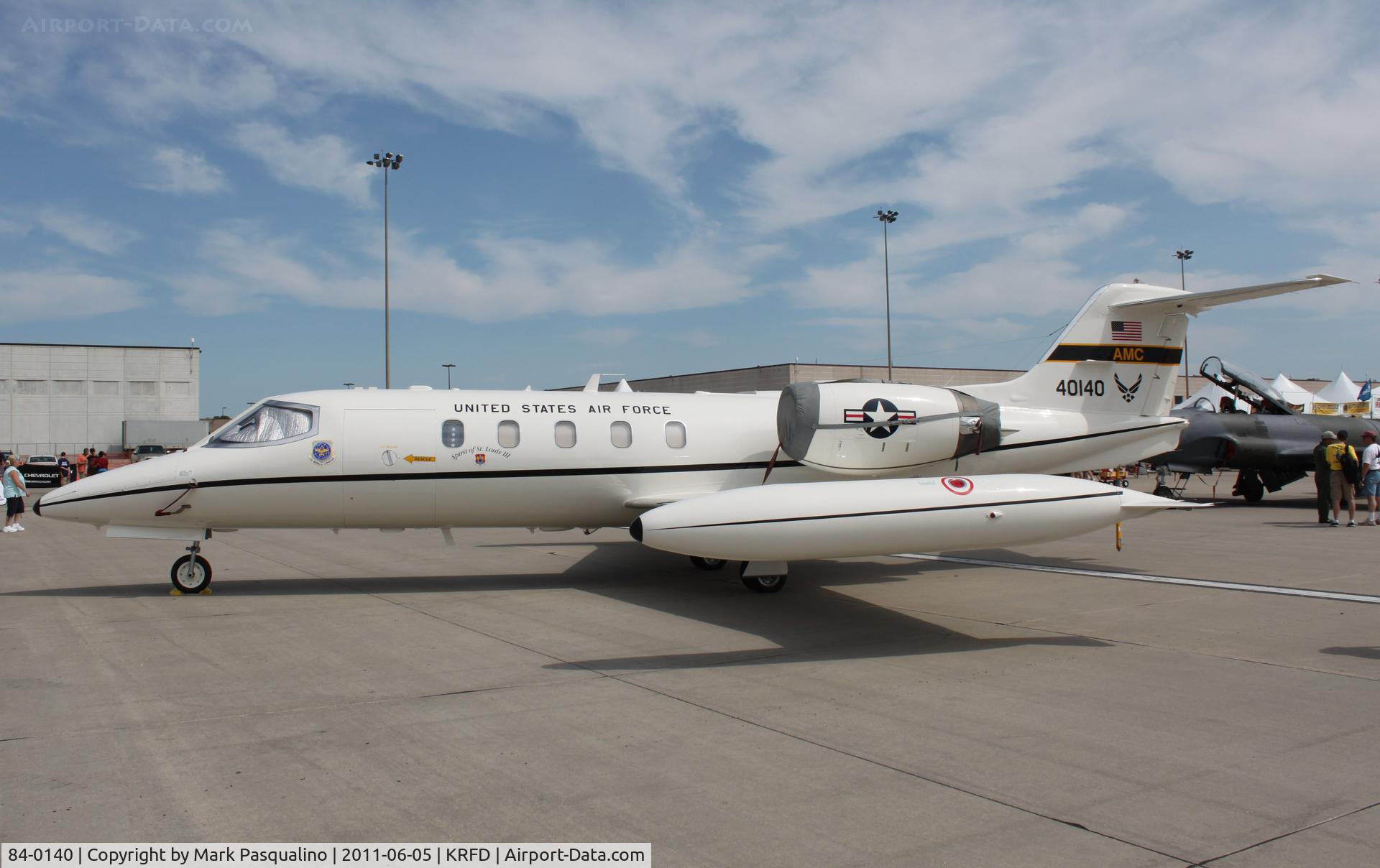 84-0140, 1984 Gates Learjet C-21A C/N 35A-588, Learjet C-21A