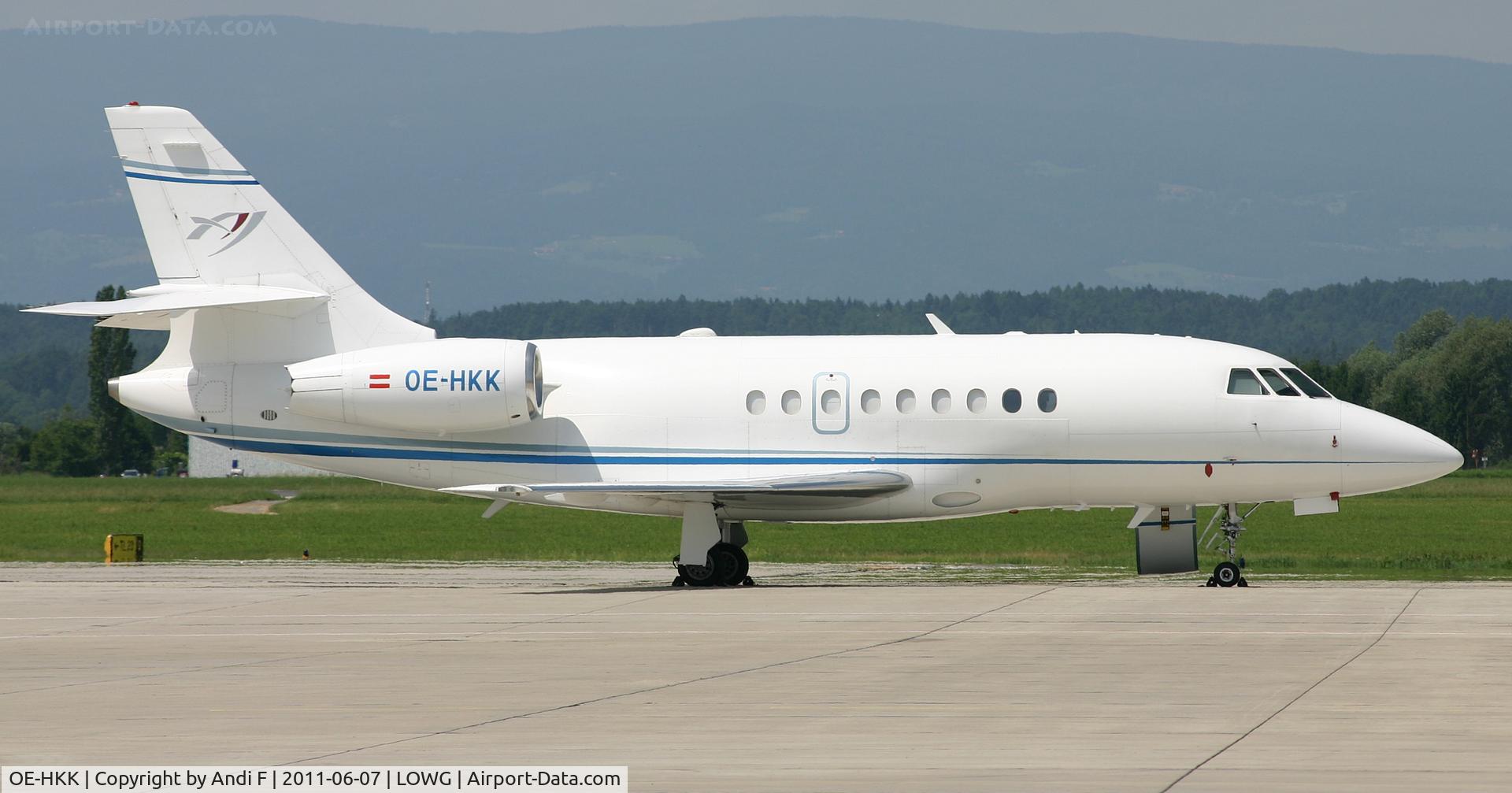 OE-HKK, 2003 Dassault Falcon 2000EX C/N 10, Dassault Falcon 2000