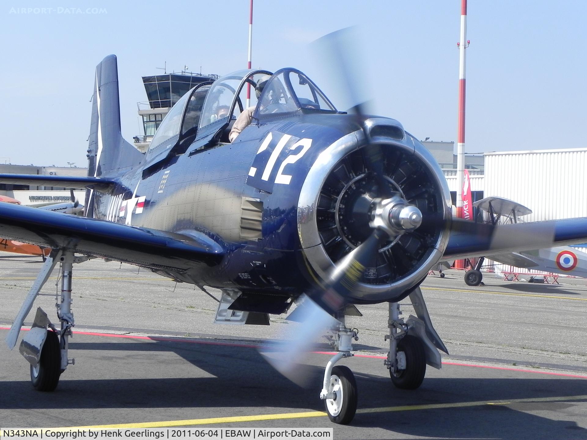 N343NA, 1955 North American T-28B Trojan C/N 200-414, Stampe Fly In 2011