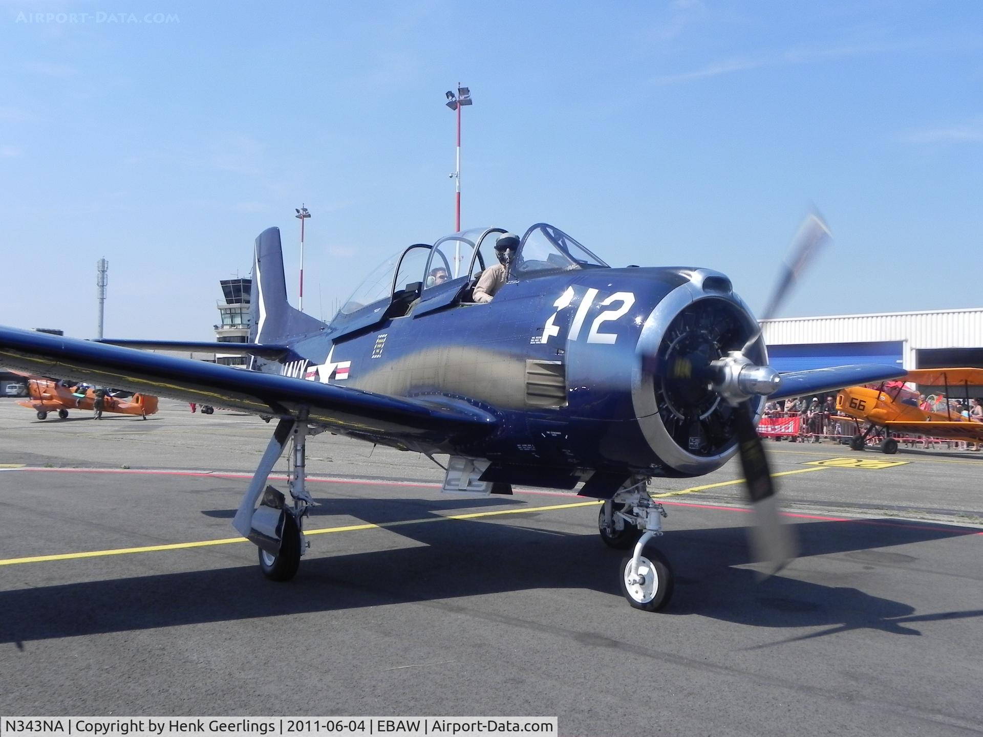 N343NA, 1955 North American T-28B Trojan C/N 200-414, Stampe Fly In 2011