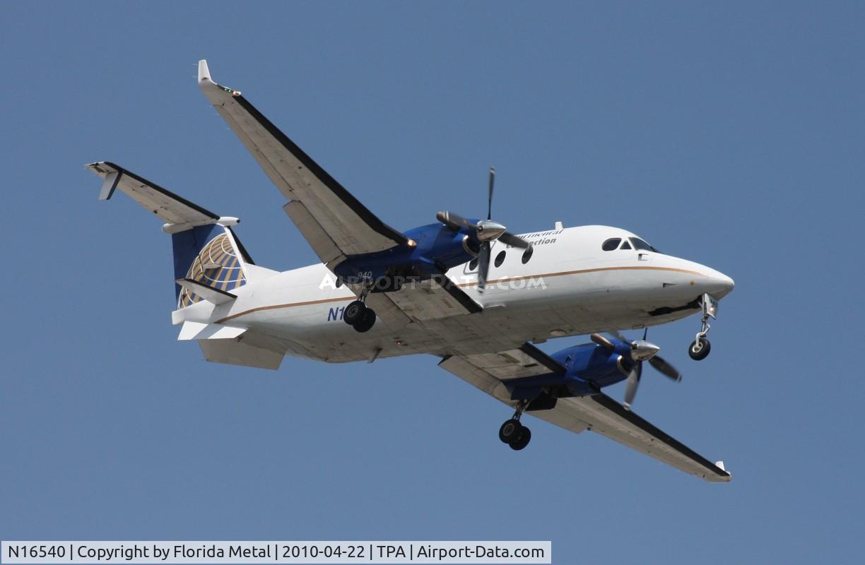 N16540, 1995 Beech 1900D C/N UE-172, Continental Connection B1900D