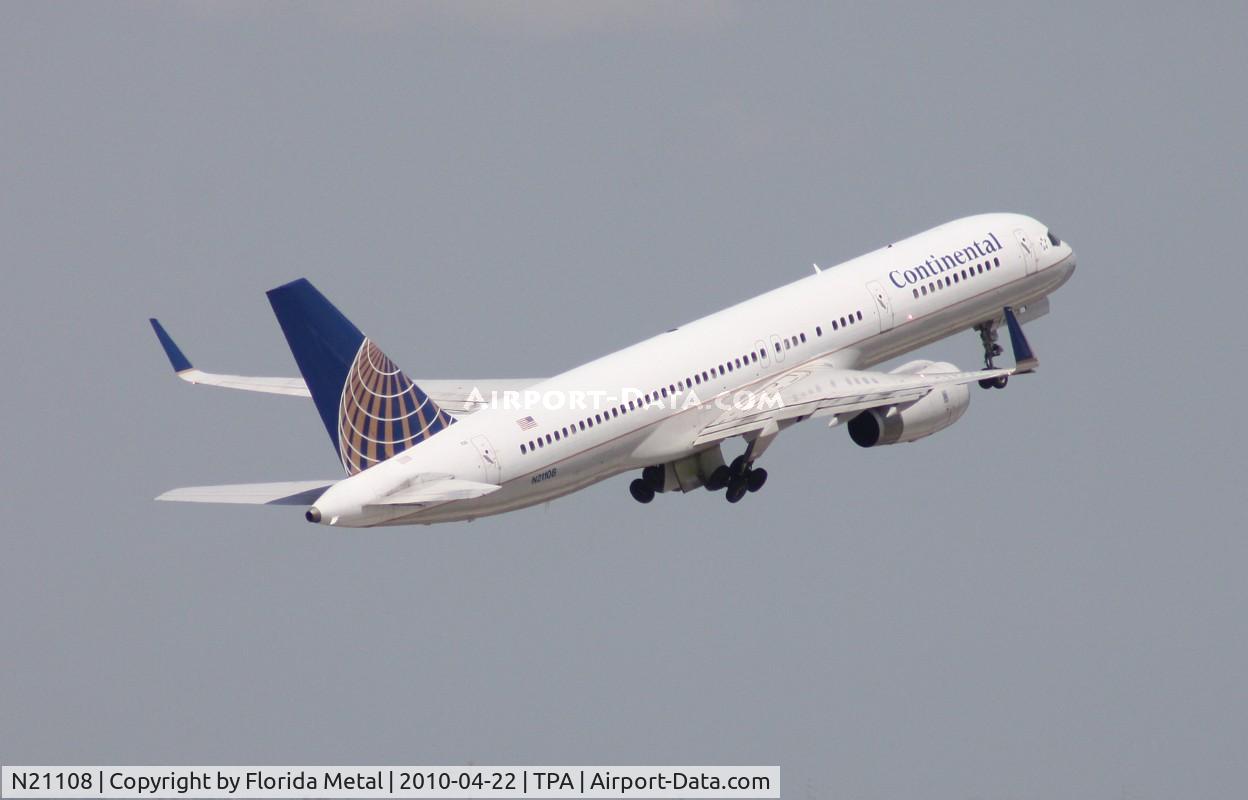 N21108, 1994 Boeing 757-224 C/N 27298, Continental 757