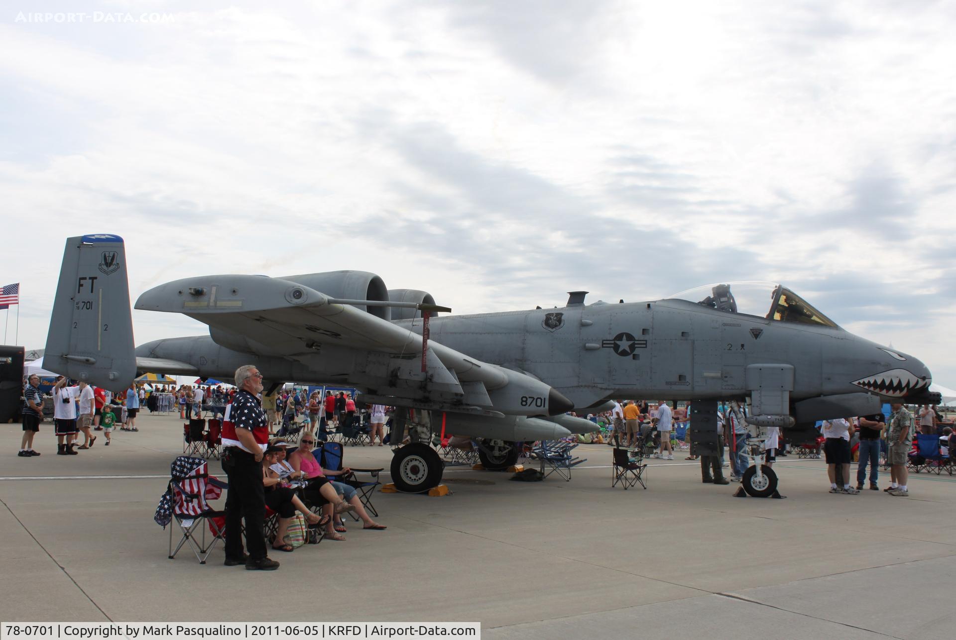 78-0701, 1978 Fairchild Republic A-10C Thunderbolt II C/N A10-0321, Farchild Republic A-10A