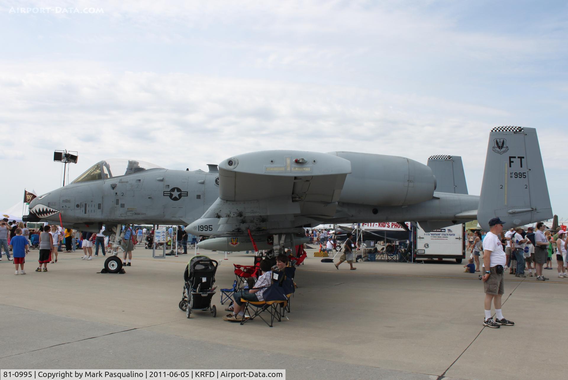 81-0995, 1981 Fairchild Republic A-10C Thunderbolt II C/N A10-0690, Fairchild Republic A-10A