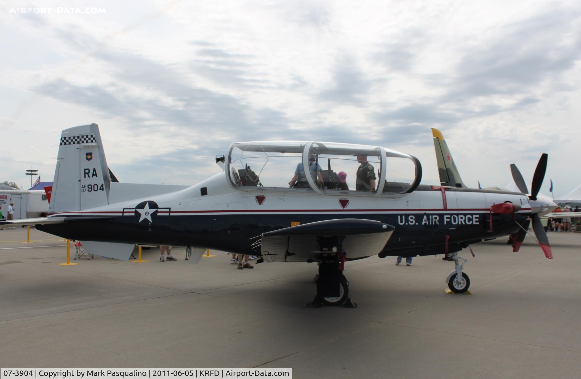 07-3904, 2007 Raytheon T-6A Texan II C/N PT-463, Raytheon T-6A