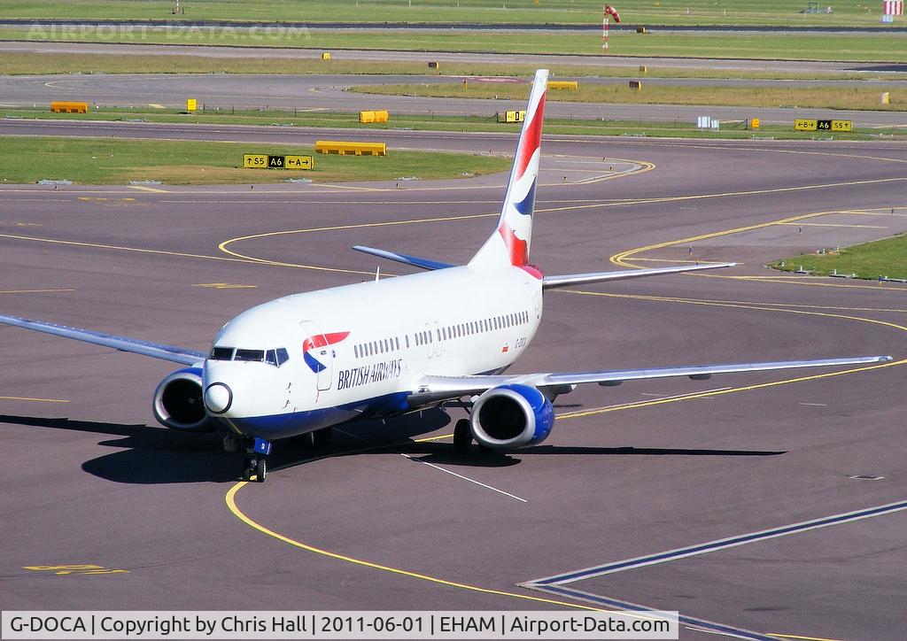 G-DOCA, 1991 Boeing 737-436 C/N 25267, British Airways