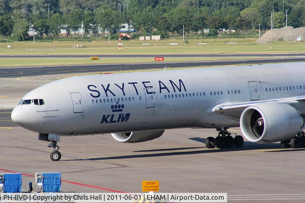 PH-BVD, 2009 Boeing 777-306/ER C/N 35979, KLM B777 in Skyteam colour scheme