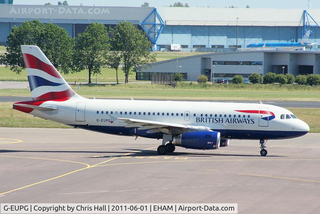 G-EUPG, 2000 Airbus A319-131 C/N 1222, British Airways