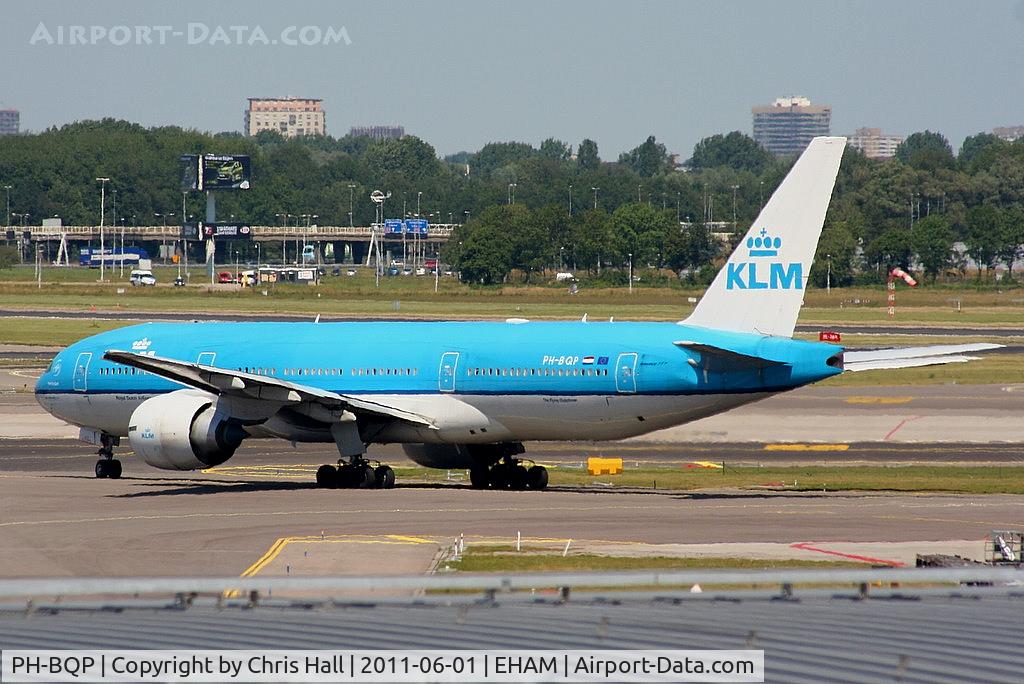 PH-BQP, 2007 Boeing 777-206/ER C/N 32721, KLM Royal Dutch Airlines