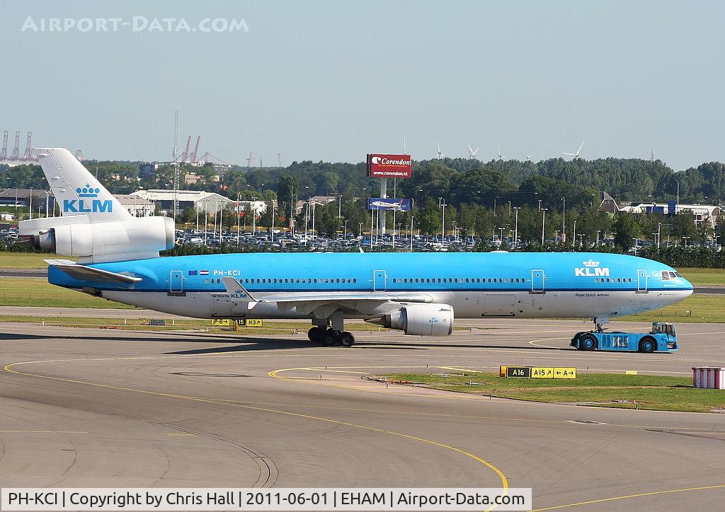 PH-KCI, 1995 McDonnell Douglas MD-11 C/N 48563, KLM Royal Dutch Airlines