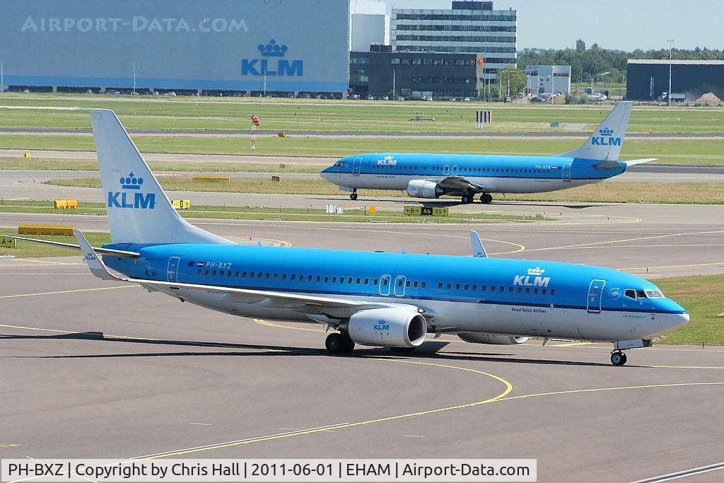 PH-BXZ, 2008 Boeing 737-8K2 C/N 30368, KLM Royal Dutch Airlines