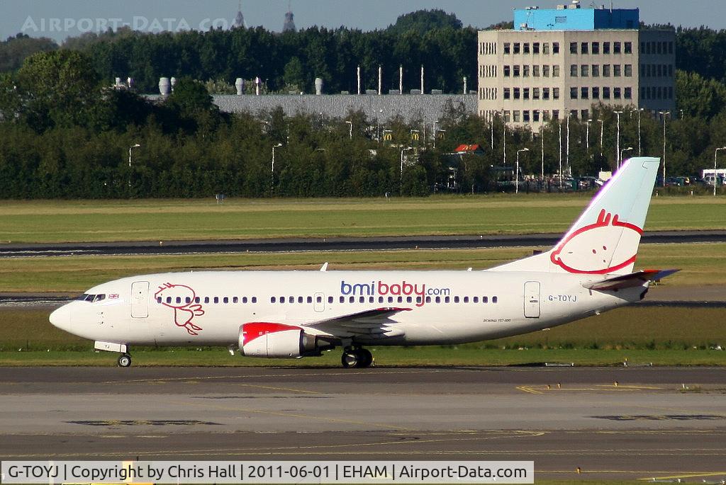 G-TOYJ, 1996 Boeing 737-36M C/N 28332, BMIbaby