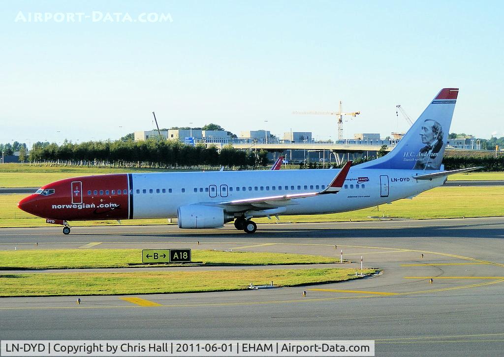 LN-DYD, 2010 Boeing 737-8JP C/N 39002, Norwegian Air Shuttle