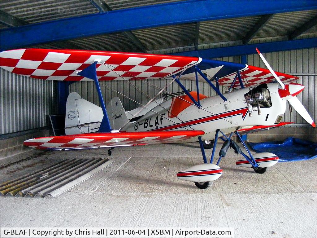 G-BLAF, 1987 Stolp SA-900 V-Star C/N PFA 106-10651, at Baxby Manor Airfield, Yorkshire