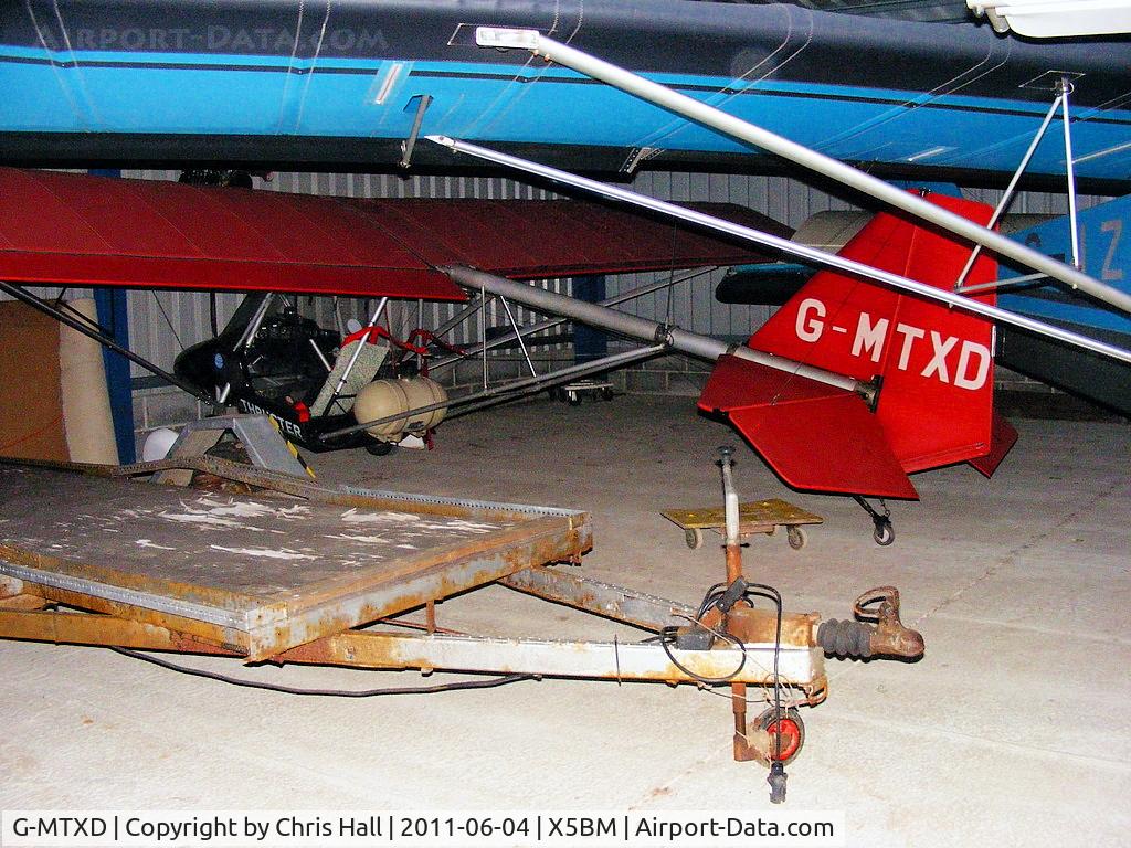 G-MTXD, 1988 Thruster TST MK1 C/N 8038-TST-067, at Baxby Manor Airfield, Yorkshire