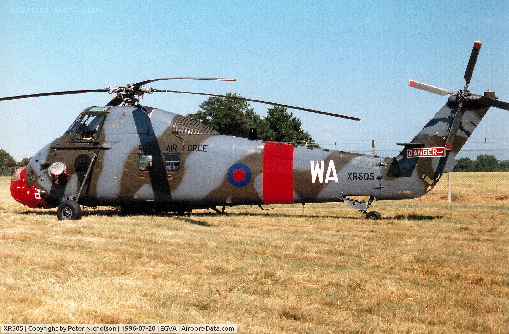 XR505, 1963 Westland Wessex HC.2 C/N WA130, Wessex HC.2 named 