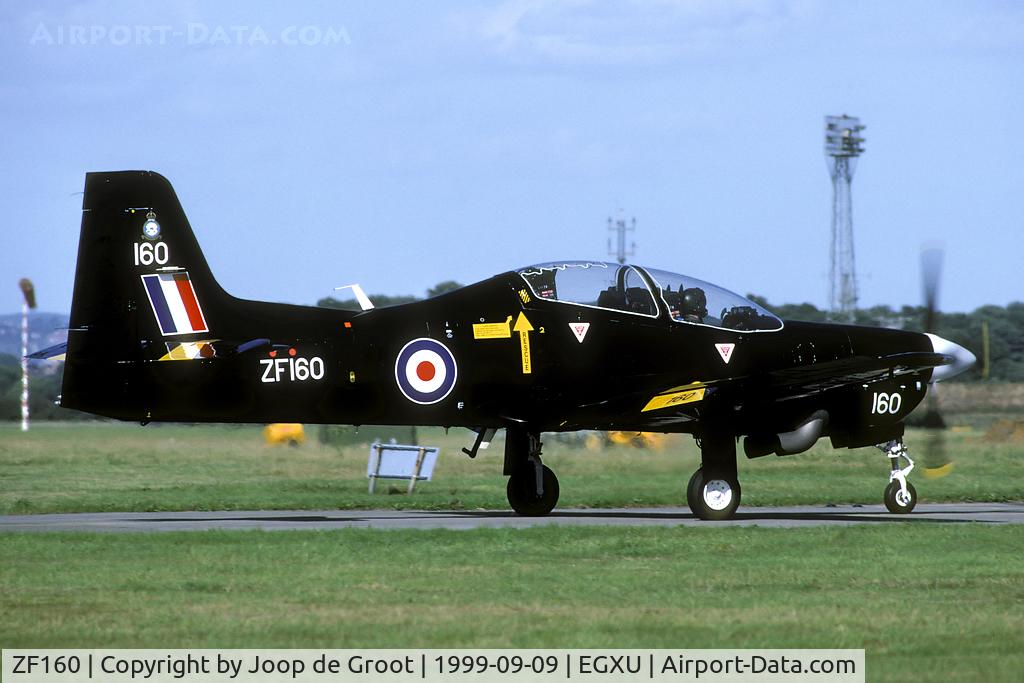 ZF160, 1988 Short S-312 Tucano T1 C/N S012/T12, one of many Tocanos to fly that day