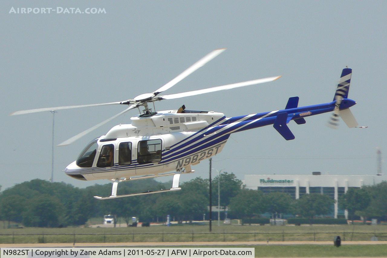 N982ST, 1997 Bell 407 C/N 53200, At Alliance Airport Fort Worth, TX