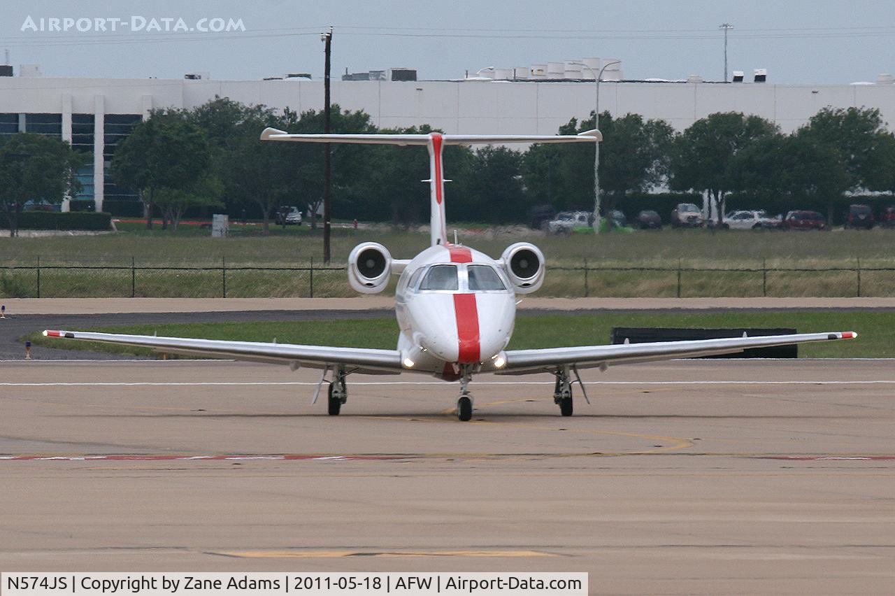 N574JS, 2009 Embraer EMB-500 Phenom 100 C/N 50000046, At Alliance Airport - Fort Worth, TX