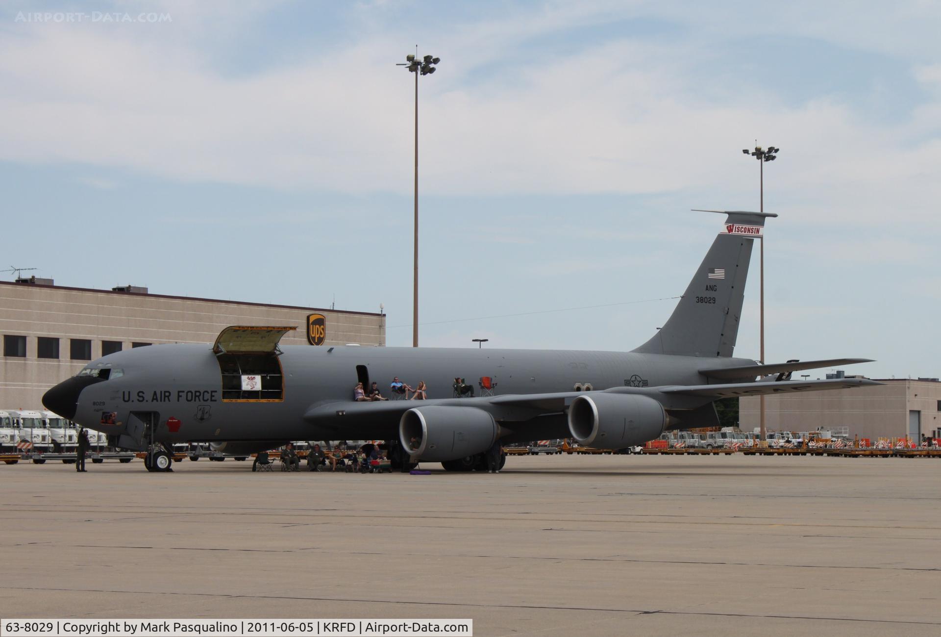 63-8029, 1963 Boeing KC-135R Stratotanker C/N 18646, Boeing KC-135R