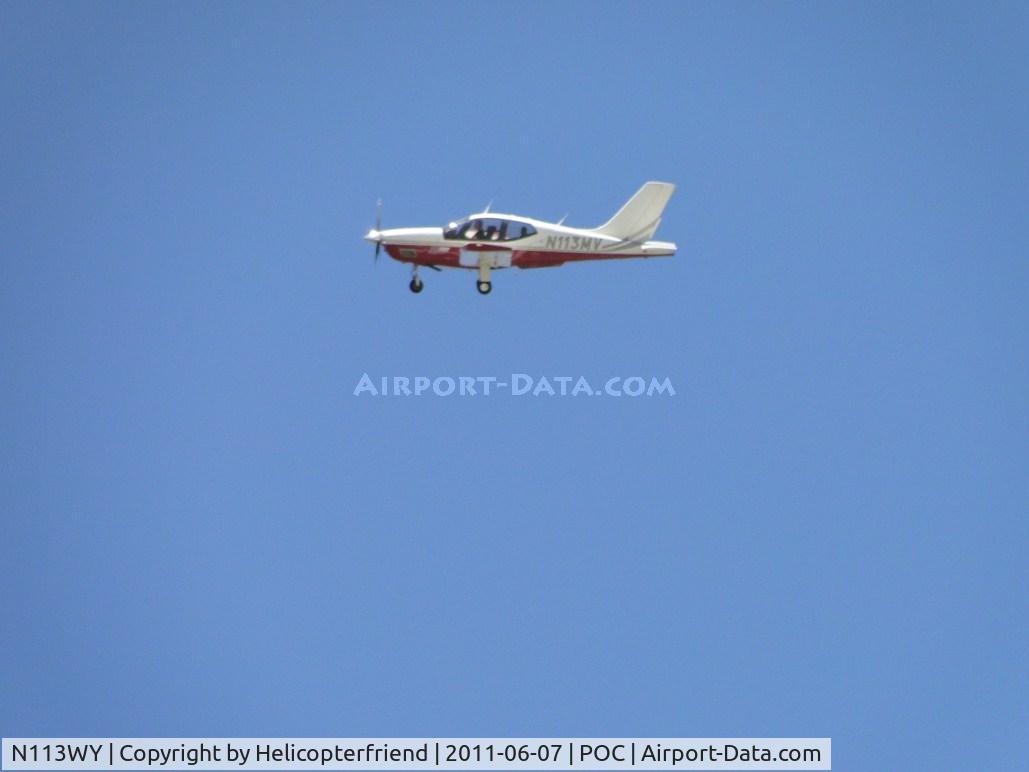 N113WY, 1974 Piper PA-28R-200 C/N 28R-7535055, Shooting a missed approach while LA Co Fire Copter 12 was inbound from the north