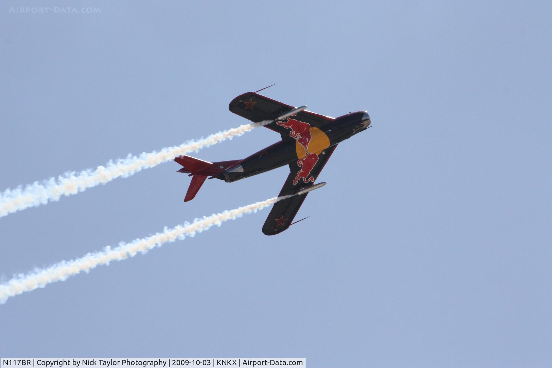 N117BR, 1959 PZL-Mielec Lim-5 (MiG-17F) C/N 1C1529, MCAS Miramar