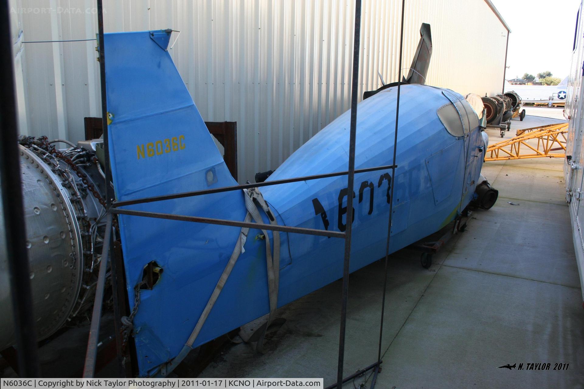 N6036C, 1956 Callair A-4 C/N 149, Stashed at the Planes of Fame Museum