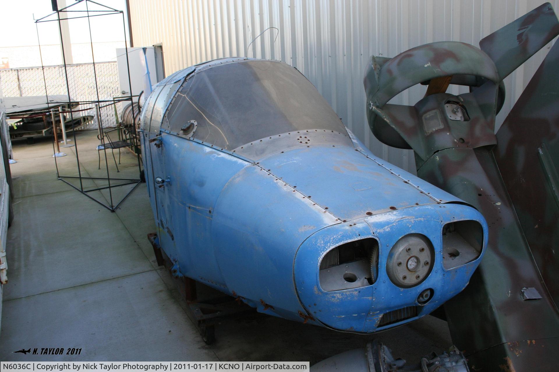 N6036C, 1956 Callair A-4 C/N 149, Stashed at the Planes of Fame Museum