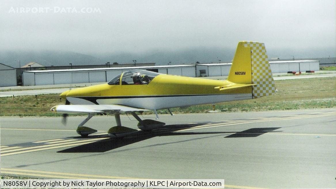N8058V, 2004 Vans RV-9A C/N 90071, Taking off at Lompoc
