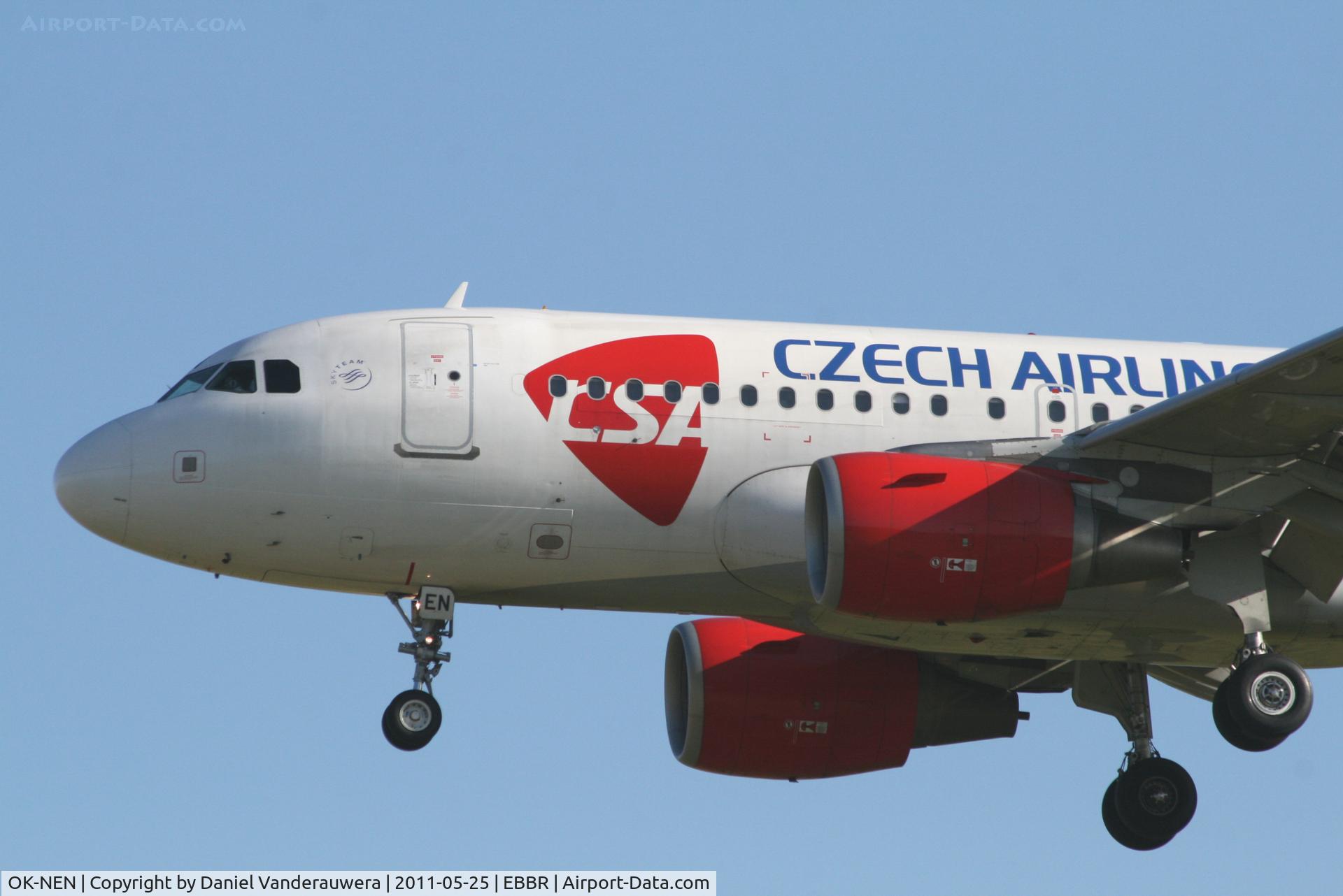 OK-NEN, 2008 Airbus A319-112 C/N 3436, Flight OK630