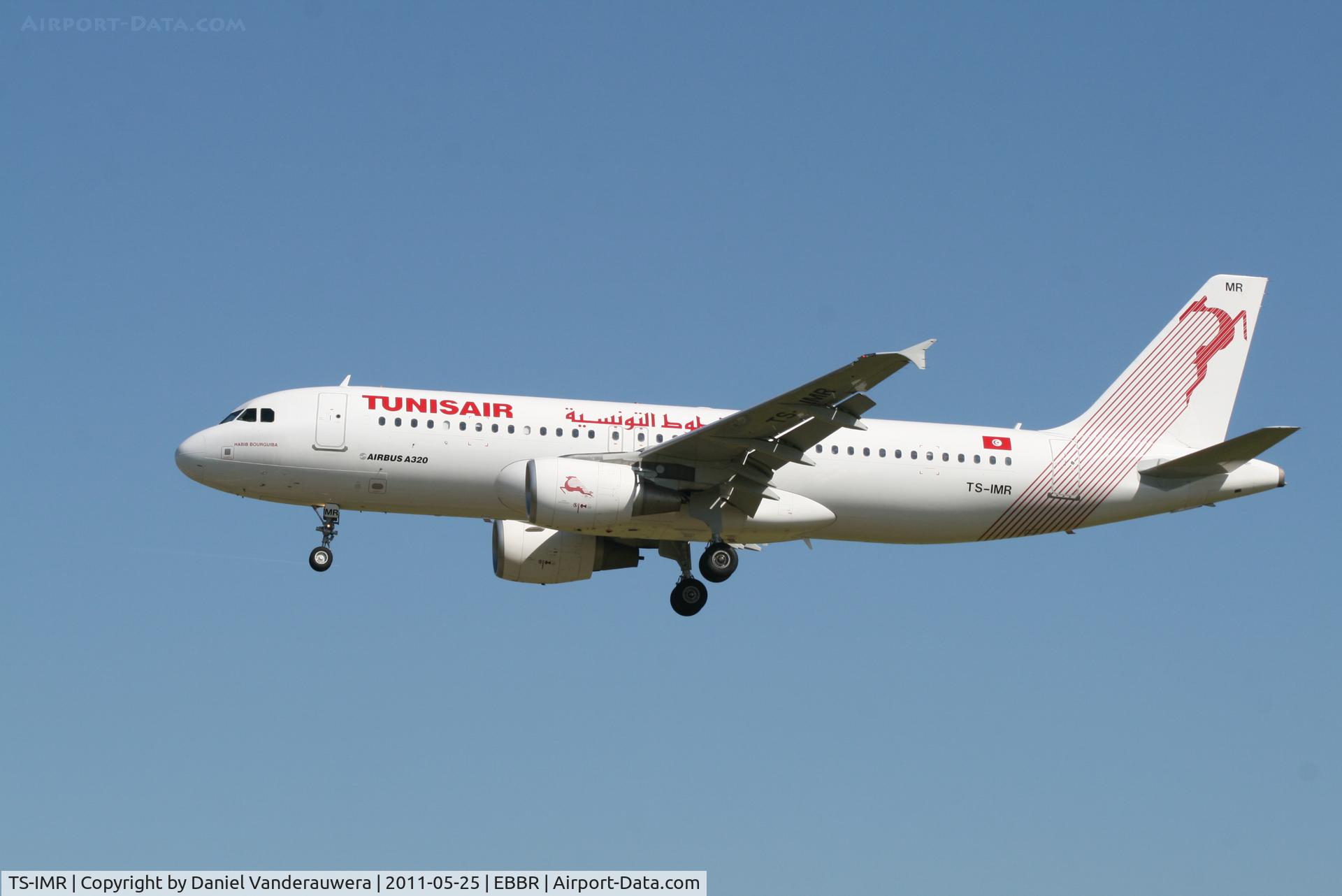TS-IMR, 2010 Airbus A320-214 C/N 4344, Arrival of flight TU788 to RWY 25L