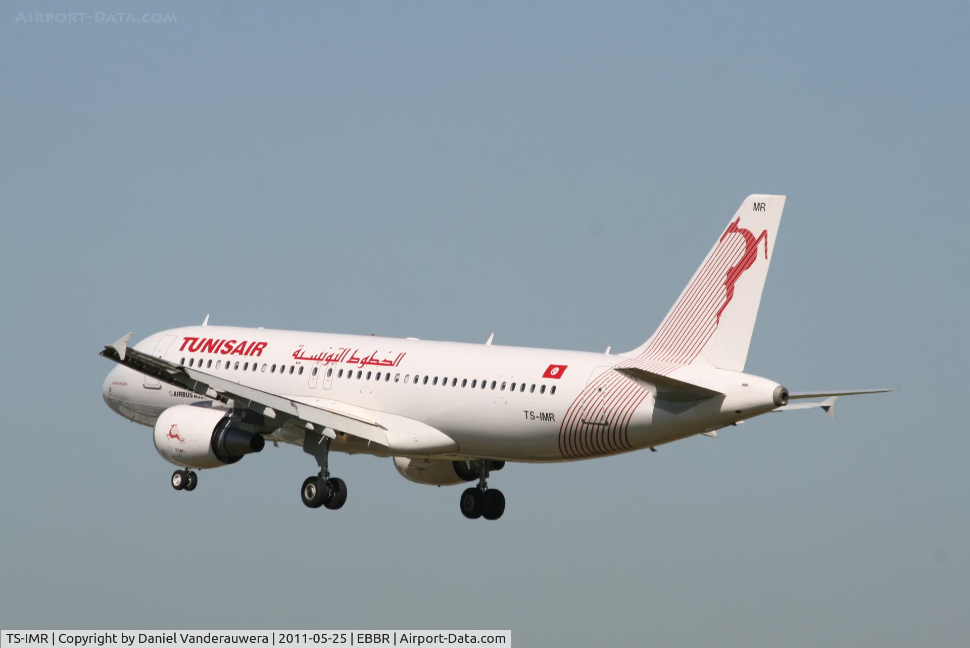 TS-IMR, 2010 Airbus A320-214 C/N 4344, Flight TU788 is descending to RWY 25L