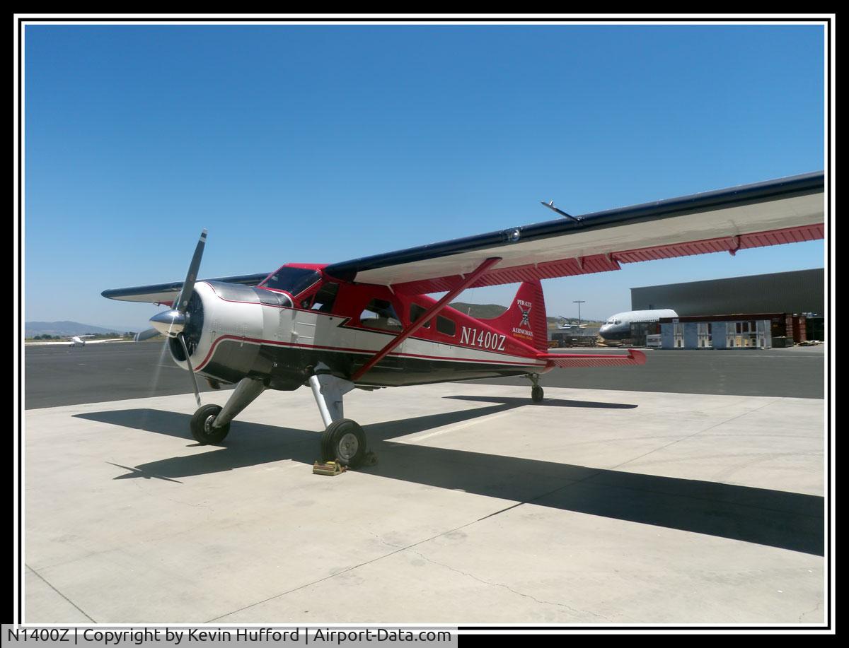 N1400Z, 1959 De Havilland Canada DHC-2 Beaver Mk.I C/N 1400, On Wheels getting ready for floats