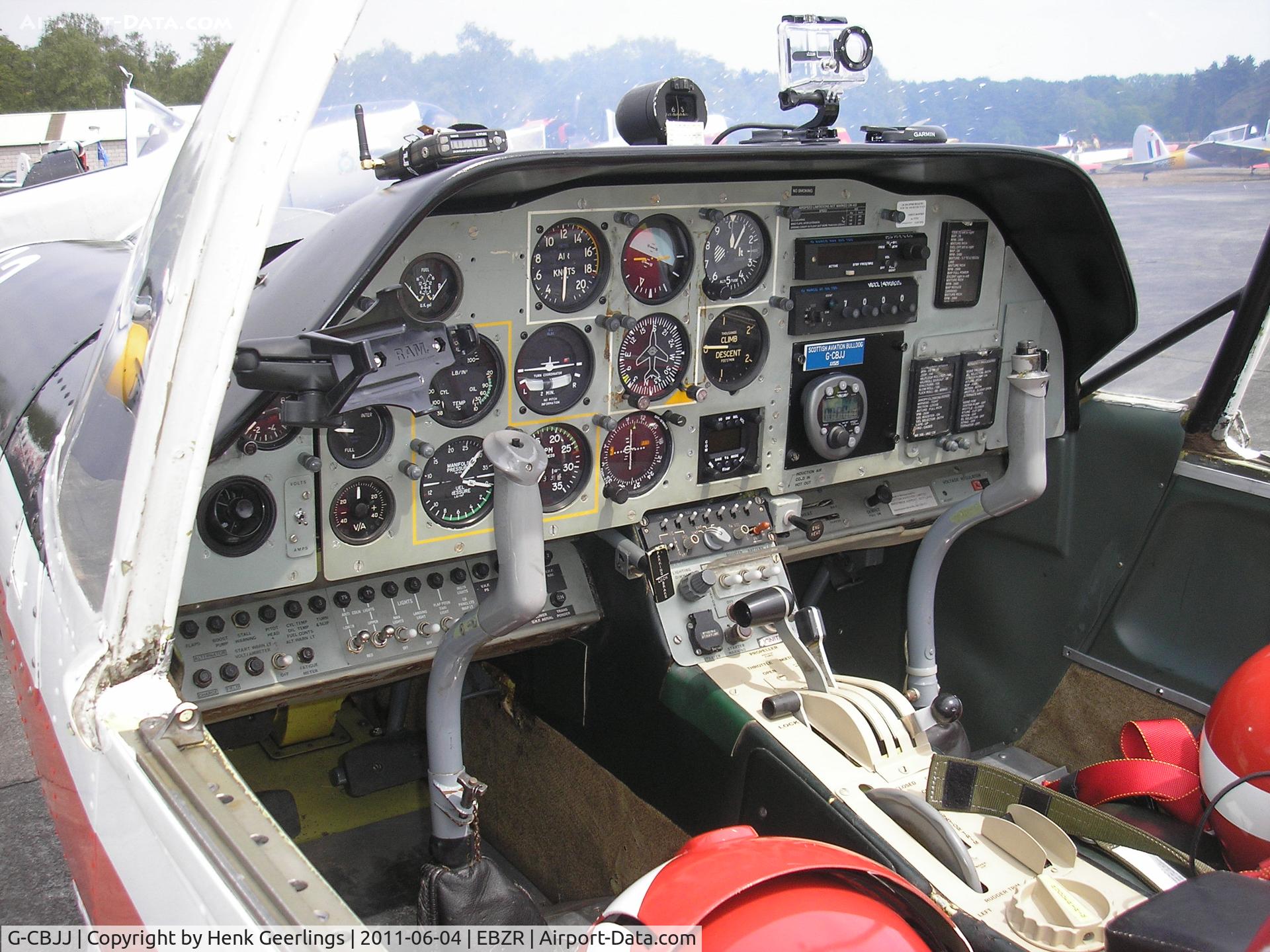G-CBJJ, 1973 Scottish Aviation Bulldog T.1 C/N BH120/211, Chipmeet 2011