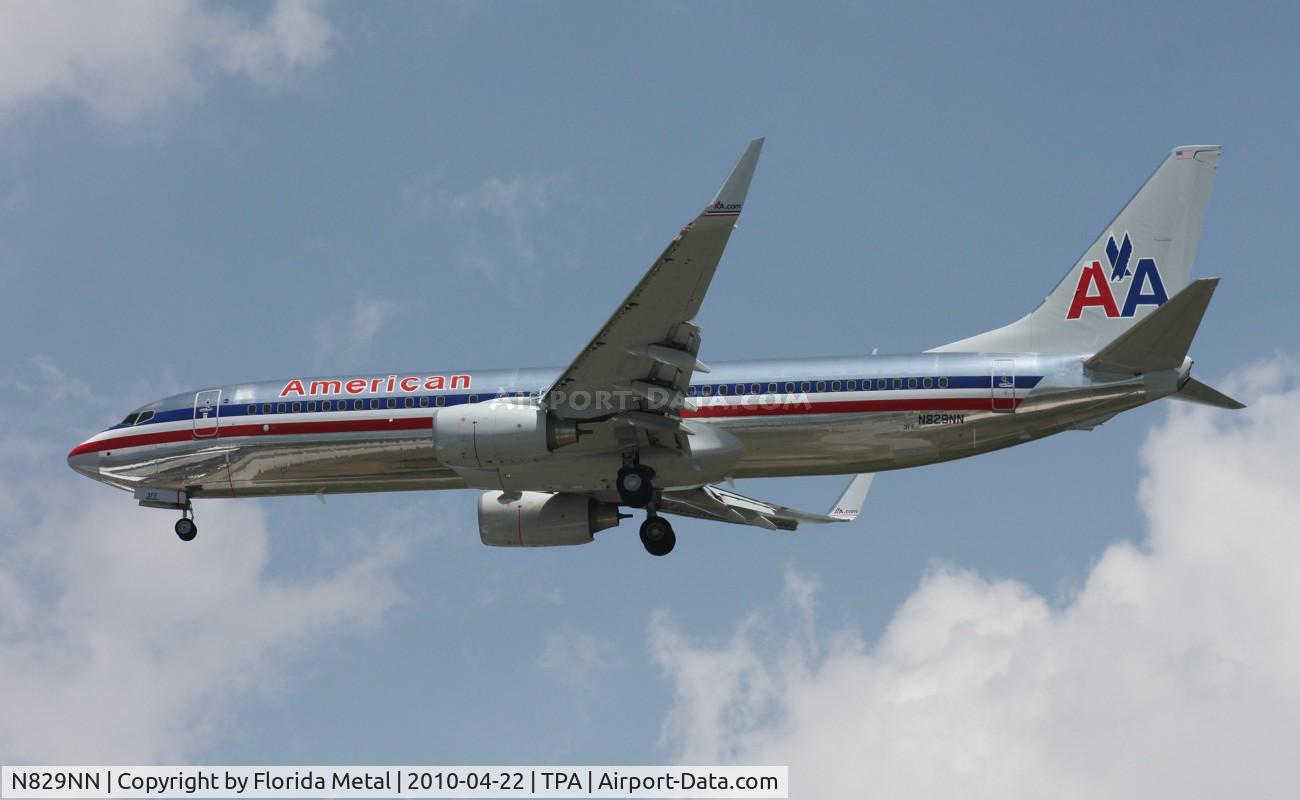 N829NN, 2010 Boeing 737-823 C/N 33210, American 737-800